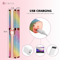 2-in-1 Electric Eyebrow Trimmer and Facial Hair Shaver for Women – Rechargeable Precision Hair Remover