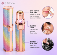 2-in-1 Electric Eyebrow Trimmer and Facial Hair Shaver for Women – Rechargeable Precision Hair Remover