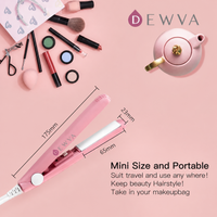 Mini Ceramic Hair Straightener – Portable Travel Flat Iron